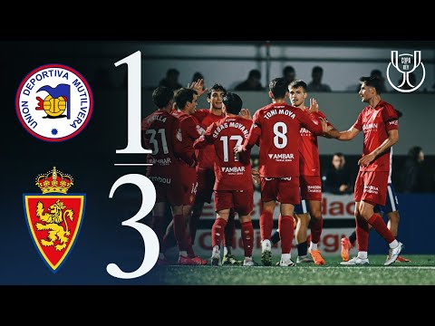 RESUMEN | UD Mutilvera 1-3 Real Zaragoza | Copa del Rey