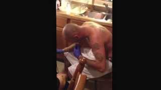 Flaco rapping to slim thugs (thug) and drakes (trophies) kills it