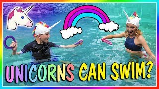 UNICORNS ARE SWIMMING IN OUR POOL!🦄| We Are The Davises