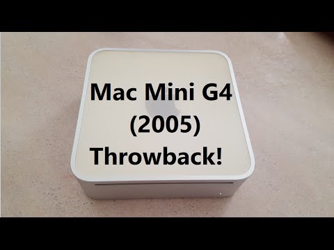 Mac Mini (Late 2005) - 1.5 GHz - OS X Tiger - A 2015 Throwback Review!