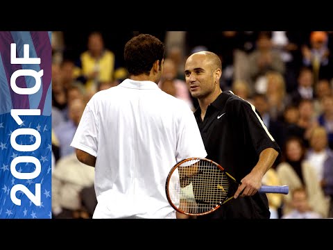 Is this the greatest US Open match ever? | Pete Sampras vs Andre Agassi | US Open 2001 Quarterfinal