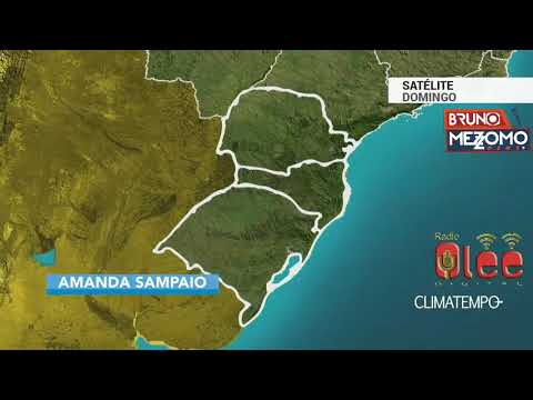 Previsão do tempo para domingo