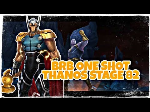 Beta Ray Bill clear wbu thanos stage 82 by one shot - marvel future fight
