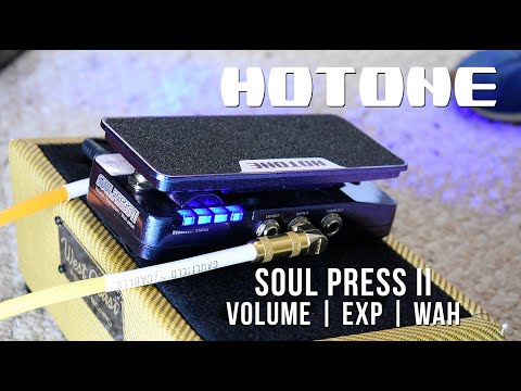 Демонстрация педали эффектов Hotone Soul Press II