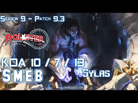 KT Smeb SYLAS vs JAYCE Top - Patch 9.3 KR Ranked