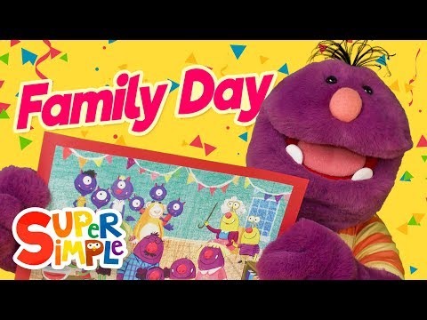 Learn about family with milo the monster - family day