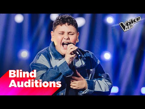 Raffaello performs Ultimo's "I tuoi particolari" | The Voice Kids Italy Blind Auditions