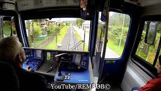 preview picture of video 'Zugspitze Cog Train From Grainau To Kreuzeck - Alpspitzbahn'