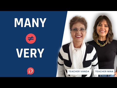 Como usar o MANY e VERY com segurança?