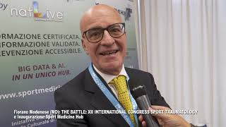 Giuseppe Porcellini presents The Battle and the new Sport Medicine Hub