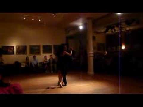  Carlos Copello  and  Mariana Dragone  are  dancing  to  the  tango  "  Todo  "