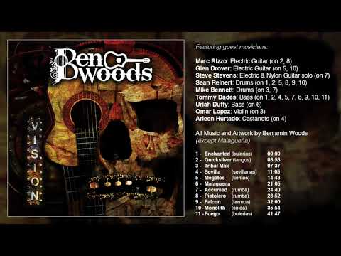 VISION - Ben Woods - Flamenco Metal FULL ALBUM