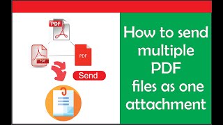 How to send multiple PDF files as one attachment
