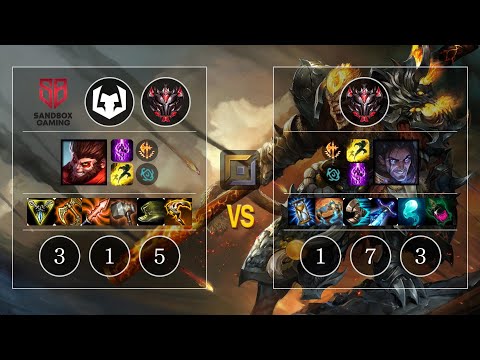 SB Howling Wukong vs Sylas Top - KR GrandMaster Patch 10.11