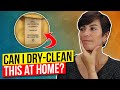 How To Wash Dry Clean Only Clothes At Home