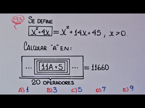 Operadores Matemáticos | Razonamiento Matemático