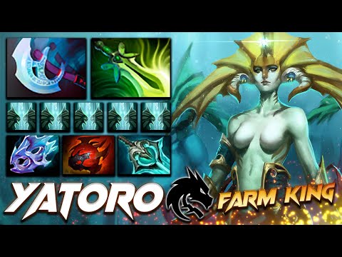 TSpirit.Yatoro Naga Siren Farm King - Dota 2 Pro Gameplay [Watch & Learn]
