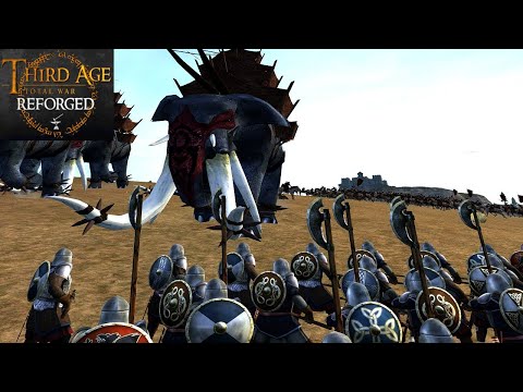 FAEN'OBEL, CAPITAL OF THE HARADRIM (Siege Battle) - Third Age: Total War (Reforged)