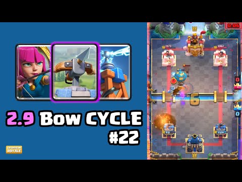 🔮2.9 X-BOW CYCLE #22 by Nova I venom™(🏆6935) - CLASH ROYALE [Colosseum Royale]