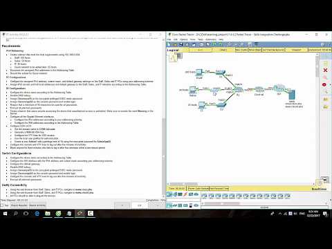 [CCNA v6] Packet Tracer 11.4.1.2 Skills Integration Challenge
