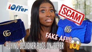 IS iOFFER THE NEW WISH? GETTING SCAMMED BUYING DESIGNER BAGS ON iOFFER!