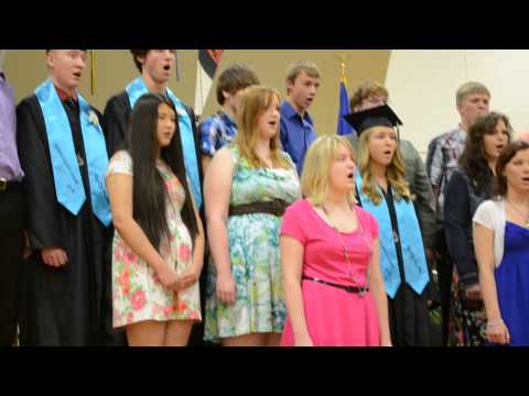OHS Concert Choir sings at 2013 Ortonville High School Graduation Ceremonies