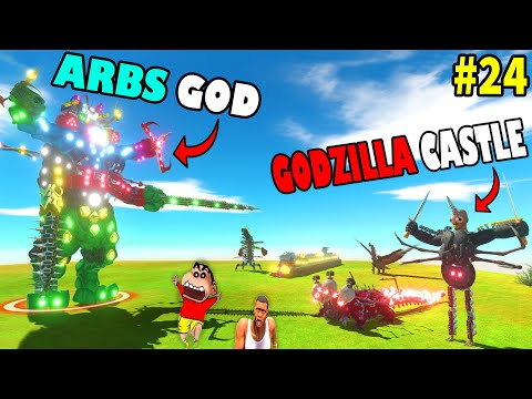 ARBS GOD COMMANDER DEAD vs HAMID MONSTER ARMY EVERY CUSTOM UNIT CHOP & SHINCHAN in ARBS | PART 24