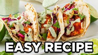Perfectly Crispy Fish Tacos in 20 Minutes | Air Fryer Magic
