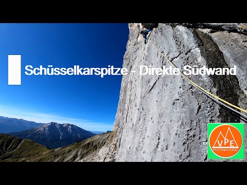 Direkte Südwand Schüsselkarspitz
