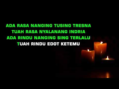 Tresna Sebates Dirasa  - Karaoke