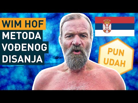 Wim Hof Metoda vođenog disanja za početnike (3 kruga, usporeno)