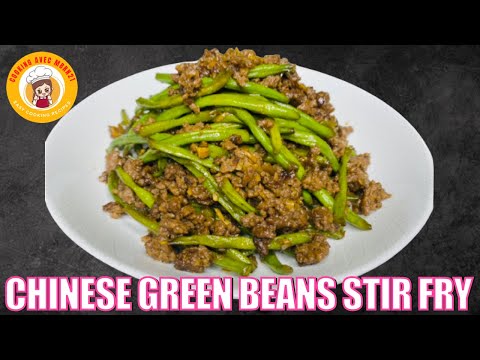 Chinese Green Beans Stir Fry Recipe with Ground Beef