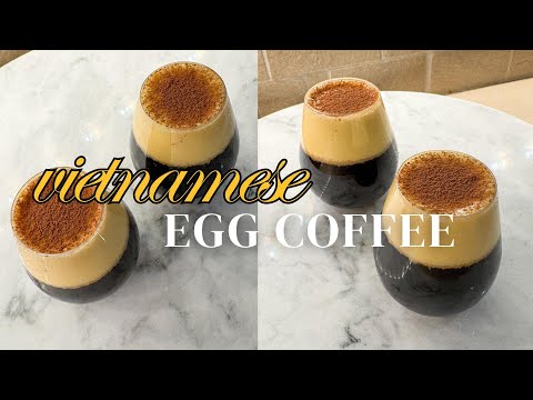 How to make Vietnamese Egg Coffee