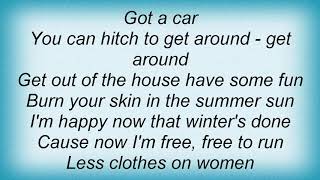 Black Oak Arkansas - Spring Vacation Lyrics