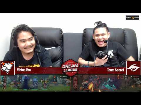 Team Secret vs Virtus.Pro Game 1 (Bo3) | DreamLeague Season 11 Lower Bracket Round 5