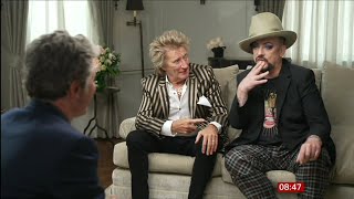 Rod Stewart &amp; Boy George BANNED by the BBC interview