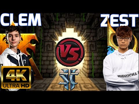 Starcraft 2 in 4K: Clem [T] v Zest [P] Best of 3, DreamHack - Last Chance