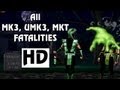 Mortal Kombat 3 Ultimate MK3 And MK Trilogy Fatality Demonstration 60 FPS