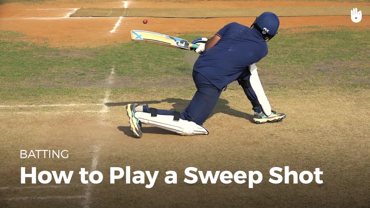 How to Play a Sweep Shot How to Play Cricket Sikana
