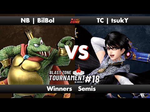 NB | BilBol (King K. Rool) VS TC | tsukY (Bayonetta) - Blast Zone Tournament #18