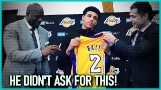 Lonzo Ball Was Forced To Fulfill Promises That OTHER People Made.