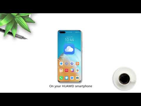 How to enable HUAWEI Mobile Cloud