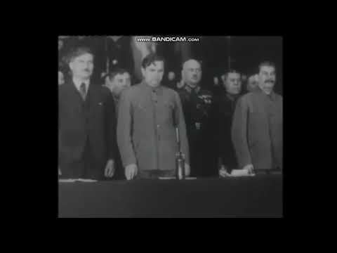 the internationale cpsu congress of 20 years of the Red Army and the Navy 1938 verison Rare