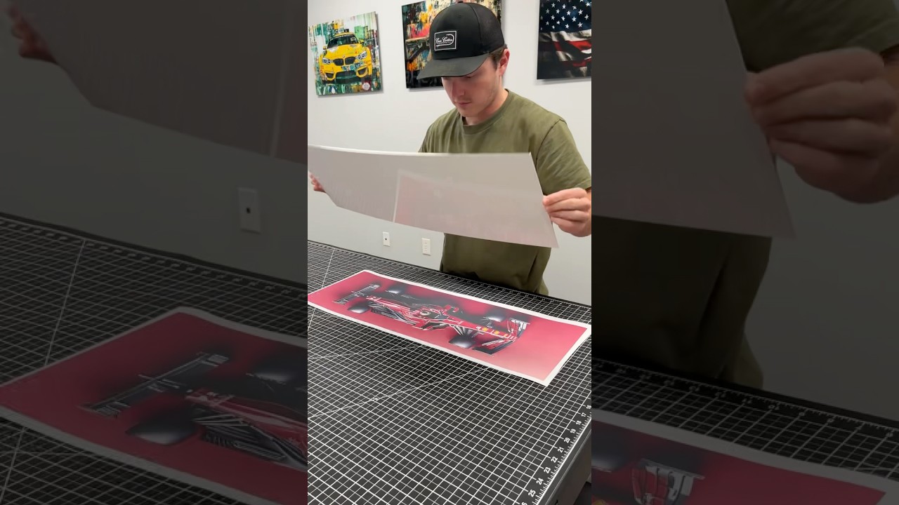 Formula 1 Metal Print Sublimation