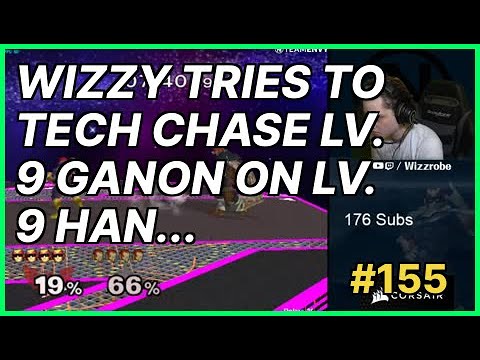 Wizzy tries to tech chase lv. 9 Ganon on lv. ... | Smash Melee Highlights