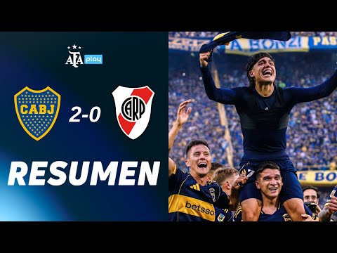 Boca Juniors 2 vs. 0 River Plate | #TorneoClausura2025 | Resumen | Fecha 15
