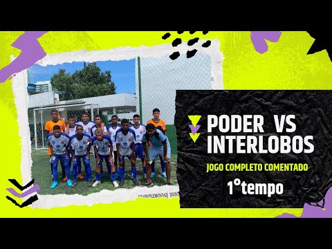 PODER FUTEBOL X INTERLOBOS ESTREIA COPA TOP KIDS 2024 SUB 16