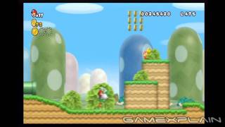 New Super Mario Bros. Wii Level 1-3 Star Coins