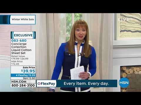 HSN | Winter White Sale featuring Concierge Collection 02.25.2020 - 05 PM