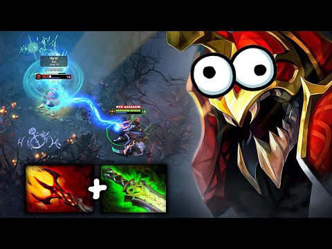 Brutal Nuke Damage Mid Nyx Assassin 32Kills Dagon + E-Blade Builds One Shot Dota 2